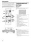 Page 1613
Basic operations
On the remote control:
Press AUDIO.
On the center unit:
Press .
When DVD or USB MEMORY is selected as the source (see 
page 14), the following messages will appear on the TV 
screen.
NOTE
 The STANDBY lamp goes off when the power is turned on, 
and the lamp lights when the power is turned off.
 A small amount of power is consumed even when the power 
is turned off. This is called standby mode and the STANDBY 
lamp lights in this mode. Unplug the power cord from the 
AC outlet to...