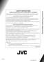 Page 44EN
1205RYMMDWJEM © 2005 Victor Company of Japan, Limited
TH-P5/TH-P3 DVD DIGITAL CINEMA SYSTEMSAFETY INSTRUCTIONS
“SOME DOS AND DON’TS ON THE SAFE USE OF EQUIPMENT”
This equipment has been designed and manufactured to meet international safety standards but, like any 
electrical equipment, care must be taken if you are to obtain the best results and safety is to be assured.
Do read the operating instructions before you attempt to use the equipment.
Do ensure that all electrical connections (including the...