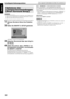 Page 22Grundlegende Bedienungsverfahren
19
HINWEIS
• Wenn Sie die Positionierung der Lautsprecher oder die Hörposition 
ändern oder die mitgelieferten Lautsprecher durch andere ersetzen, 
führen Sie Smart Surround Setup erneut aus.
7Wenn DVD als Quelle gewählt und die Wiedergabe gestoppt ist.
1Nehmen Sie beim Hören Ihre Position 
ein.
2Halten Sie SMART S. SETUP gedrückt.
„SETTING“ erscheint im Displayfenster.
3Klatschen Sie einmal über dem Kopf in 
die Hände.
4Stellen Sie sicher, dass „FERTIG !“ im...