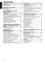 Page 41
Inhaltsverzeichnis
Einleitung ........................................ 2
Hinweise zur Handhabung  ....................................................2
Mitgeliefertes Zubehör  ..........................................................2
Informationen über Discs  ............... 3
Geeignete Discs  ....................................................................3
Hinweise zu Dateitypen  .........................................................4
Beschreibung der Teile und 
Bedienelemente...