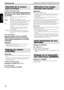 Page 66Fonctions de base
17
Français
À l’aide de la télécommande :
Appuyez sur l’une des touches de sélection 
de la source (DVD, CARD, FM/AM, AUX ou 
TV SOUND).
DV D : Pour lire un disque (DVD VIDÉO, VCD, etc.). 
(Ap. 20)
CARD: Pour lire une carte mémoire. (Ap. 20)
FM/AM : Pour écouter une station FM ou AM (PO). (Ap. 40)
À chaque fois que vous appuyez sur la touche, vous 
activez tour à tour la bande FM et AM (PO).
AUX : Pour sélectionner la source à partir d’un appareil 
raccordé aux prises AUX IN ou DIGITAL...