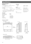 Page 8077
Specifications
7Center unit (XV-THV70)
Audio section
Total Harmonic Distortion 0.02 %
NOTE: This value is measured at System cord CONNECTOR for
reference.
Audio input sensitivity/Impedance (at 1 kHz)
Analog input:
AUX IN : 290 mV/47 kΩ
Digital input*:
DIGITAL IN (OPTICAL): –21 dBm to –15 dBm (660
nm ±30 nm)
* Corresponding to Linear PCM, Dolby Digital, and DTS
Digital Surround (with sampling frequency — 32 kHz,
44.1 kHz, 48 kHz)
Video section
Color System: NTSC
Horizontal Resolution: 500 lines...