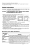 Page 22
Safety Instructions
WARNING: TO PREVENT FIRE OR SHOCK HAZARD, DO NOT EXPOSE THIS
APPLIANCE TO RAIN OR MOISTURE.
CAUTION: TO ENSURE PERSONAL SAFETY, OBSERVE THE FOLLOWING
RULES REGARDING THE USE OF THIS TV.
1Operate only from the power source indicated on the rear of the TV.
2Avoid damaging the power cord and mains plug. When unplugging the TV, grasp the
mains plug. Do not pull on the power cord.
3Never block or cover the cabinet ventilation
openings. Never install the TV where good
ventilation is...