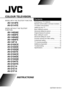 Page 17GGT0047-001A-H
COLOUR TELEVISION
MODEL WITH THE TELETEXT FUNCTION
AV-1414FE
AV-2114YE
MODEL WITHOUT THE TELETEXT
FUNCTION
AV-1403AE
AV-1403FE
AV-1404AE
AV-1404FE
AV-14F14
AV-2103CE
AV-2103DE
AV-2103QE
AV-2103TE
AV-2104CE
AV-2104DE
AV-2104QE
AV-2104TE
AV-2104YE
AV-21C14
AV-21E14
AV-21F14
Contents
Knowing your TV’s features..........................
2
Remote control buttons and basic functions.
3
TV buttons and functions..............................
5
Setting up your...