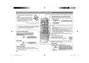 Page 66Кнопки и функции пульта дистанционного управления
Включение телевизора из режима ожидания, или наоборотПрограммирование и вызов 4 любимых каналов
(цветные кнопки: красный, зеленый, желтый, синий)
Выберите  телевизионный  канал,  который  Вы  хотите 
запрограммировать.Выбор телевизионного или видео терминала входа, 
Выход из меню
Включение/выключение звука
Выбор номера программы
Для двузначного номера:
Настройка уровня громкости, отключение функцию 
временного отключения звука • Отображает номер...