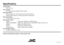 Page 22© 2006 Victor Company of Japan, Limited0606-FLE-JMTSpeciﬁ cationsTV RF systems
  B, G, I, D, K, M
Colour systems
  PAL, SECAM, NTSC 3.58 MHz, NTSC 4.43 MHz
Receiving channels
  VHF low channel (VL), VHF high channel (VH), UHF channel (U)
  Receives cable channels in mid band, super band and hyper band.
Power requirements
  AC 110 to 240 V, 50 Hz / 60 Hz
External input / output
  VIDEO-1:  S-video input, VIDEO input, AUDIO L/R input
  VIDEO-2/COMPONENT:  VIDEO input, AUDIO L/R input, COMPONENT VIDEO (Y/C...