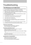 Page 6142
Troubleshooting
The following are not malfunctions.
● This LCD display is built with very high precision technology; however, 
be aware that a few pixels may be missing or constantly lit.
● When a still image is displayed for a long time, it may remain 
indistinctly on the screen after the picture has changed. The remaining 
picture will disappear after a while.
● The following symptoms are problems only when pictures or sounds 
are not played back normally.
● A slight electric shock occurs when you...