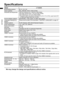 Page 4038
LT-32/26AX5 / LCT1926-001A / English
ENGLISH
Specifications
We may change the design and specifications without notice.
Model LT-32AX5Broadcasting systems B, G, I, D, K, M
Colour systems PAL, SECAM, NTSC 3.58/4.43 MHz
Channels and frequencies VHF low channel (VL) = 46.25 to 168.25 MHz 
VHF high channel (VH) = 175.25 to 463.25 MHz 
UHF channel (U) = 471.25 to 863.25 MHz
• Receives cable channels in mid band (X to Z+2, S1 to S10), super band (S11 
to S20) and hyper band (S21 to S41).
Sound-multiplex...