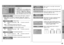 Page 2120
USE SETTING
TROUBLE?
PREPARE
IMPORTANT
Clear SDFor clearer picture (Off / Mode-1 / Mode-2)
z When “Mode-1” or “Mode-2” is selected, “Digital VNR”, “DigiPure”, 
“MPEG Noise Reduction” and “Pictu re Management” settings are not 
available.
Digital VNRReduce noise
On : Maintain constant effect 
level Off :
Function is turned off
Auto* : Automatically adjusts the effect level
* “Auto” can be selected only  when viewing TV channels.
DigiPureFor natural-looking outlines
On : When the picture loses...