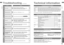 Page 21
39
ENGLISH
ENGLISH
40

IMPORTANT!PREPARE
USE
SETTINGS
TROUBLE?

Troubleshooting (continued)
ProblemActionspage
“VIDEO-1 (Component signal)”, “VIDEO-3 (Component signal)”, “HDMI-1”, “HDMI-2” and “HDMI-3” inputs and PC mode cannot be selected in the sub-picture.
Some inputs cannot  be selected in the  sub-picture–
It is not a malfunction. Some functions (dark background) in the menu do not work depending on the situation.
LCD panels use ﬁne dots (“pixels”) to display images. While more than 99.99% of...