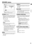 Page 3129
ENGLISH
LT-Z32/26SX5 / LCT1869-002A / English
SOUND menu
• When the headphones are connected, only 
“STEREO / I • II” can be used.
STEREO / I • II
When you are viewing a bilingual broadcast 
programme, you can choose the sound from 
Bilingual I (Sub I) or Bilingual II (Sub II).
MONO:
Cancels the Multi Sound function and the 
sound becomes monaural.
• If stereo sound or bilingual sound is hard 
to hear, please select MONO so that you 
can hear the broadcast more clearly.
• The sound mode you can choose...