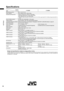 Page 3634
LT-Z32/26S2 (ASIA) / LCT1597-001A / English
ENGLISH
Specifications
Design and specifications subject to change without notice.Pictures displayed on the screen using this TV’s ZOOM functions should not be shown for any commercial or demonstration purpose 
in public places (cafes, hotels, etc.) without the consent of the owners of copyright of the original picture sources, as this constitutes an 
infringement of copyright.
Model
ItemLT-Z32S2 LT-Z26S2
Broadcasting systems B, G, I, D, K, K1, M
Colour...