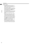 Page 44Troubleshooting
42
PD-42/35DX(ASIA) / LCT1373-001A / English
ENGLISH
„Other concerns
• When the SLEEP TIMER function operates, the TV is 
automatically turned off. If the TV is turned off 
suddenly, try to press the # (Standby) button to turn on 
the TV once again. At this time, if the TV resumes a 
normal state, there is no problem.
• When a WSS signal is included in the broadcast signal or 
the signal from an external device, the ZOOM mode will 
change automatically. When you want to return to the...