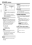 Page 3634
PD-Z50DX4 / LCT1781-001A / English
ENGLISH
SOUND menu
• When the headphones are connected, only 
“STEREO / I • II” and “SPEAKER” can 
be used.
• When the “SPEAKER” setting (see 
page 35) is CENTER, BALANCE and 
CINEMA SURROUND cannot be chosen 
from the SOUND menu.
STEREO / I • II
When you are viewing a bilingual broadcast 
programme, you can choose the sound from 
Bilingual I (Sub I) or Bilingual II (Sub II). If 
you have poor reception on a stereo 
broadcast, you can change from stereo to 
mono...