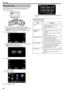 Page 26Manual Recording
You can adjust settings, such as brightness, by using the manual mode.
Manual recording can be set for both video and still image modes.1 Open the LCD monitor.
.
0Set the recording mode to either  A video or  B still image.
0 To switch the mode between video and still image, tap  A or  B on the
recording screen to display the mode switching screen.
Tap  A or  B to switch the mode to video or still image respectively.
2 Select the Manual recording mode.
.
0If the mode is  P Intelligent...