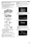 Page 109Preparing a USB External Hard Disk DriveMemo : 
0When connecting to the external hard disk drive, use a USB cable
indicated below. The USB cable provided with this unit cannot be used.
0 To use the USB cable provided with the USB external hard disk drive,
purchase the following USB conversion cable.
(Part number: QAM0852-001) * Mini-A (Male) – A (Female)
*Consult your nearest service center.1 Remove the AC adapter and battery pack from this unit.
2 Open the LCD monitor.
.
3Connect the USB cable and the...