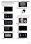 Page 133Connecting the Smartphone to the Camera Wirelessly
Connect the smartphone to the camera by either of the following methods.o Connection by entering the Wi-Fi password
1
Tap “MENU”.
(Operation on this camera)
Set the camera to the recording mode.
.
0The top menu appears.
2 Tap the “Wi-Fi” ( 0014) icon.
(Operation on this camera)
.
3Tap the “DIRECT MONITORING” ( 0010) icon in the “Wi-Fi” menu.
(Operation on this camera)
.
4Tap “START” ( 000C).
(Operation on this camera)
.
0When iFrame is selected for...