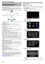 Page 140Image Monitoring via the Internet(OUTDOOR MONITORING)
You can check the image on the camera via internet connection with a
smartphone (or computer).
* To use this function, it is necessary to prepare for an UPnP (Universal Plug
and Play) compatible wireless LAN router, and an internet connection from
which the global IP address can be obtained.
0 Recording of videos and still images may be performed while monitoring.
.Setting Multiple Cameras in the Same Network ：
.
0
To set up multiple cameras, you need...