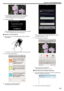 Page 141.
0The URL (WAN) for the smartphone to connect to appears.
(Does not appear if DDNS is not set or set incorrectly.)
0 “L UPnP” is displayed when UPnP cannot be used.
7 Check the URL (WAN).
.
0After checking the URL, tap “QUIT” to return to the previous screen.
0 “L UPnP” is displayed when UPnP cannot be used.
o Operation on the smartphone
1
Start “Everio sync. 2” on the smartphone after setting “OUTDOOR
MONITORING”.
.
0Tap “START” in OUTDOOR MONITORING on the camera to start.
2 Tap “OUTDOOR MONITORING”....