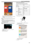 Page 179.
0Tap “OK” if “DO YOU WANT TO EXIT?” appears.
0 After the end of the game, video recording is carried on until recording
is stopped.
0 Tap “Monitor” to return to the monitor screen in Step 1.
Memo : 
0Team name and color, the background of the screen can be set prior to
recording.
0 Select the score button depending on the type of the games.
0 The next score won’t be registered within 5 seconds after the marking
operation. But the score can be registered right after the marking operation
by changing the...