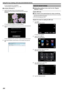 Page 2020How to operate from a smartphone
“Using Smartphone Applications” ( A p. 175)
o Computer (Windows 7)1
Tap the URL button shown on the camera’s screen.
(displayed when the computer and the camera are connected
wirelessly.)
.
0The URL for the computer to connect to appears.
2 Check the URL being displayed on the camera screen, which starts from
“http://”.
.
0After checking the URL, tap “QUIT” to return to the previous screen.
3 Start Internet Explorer (web browser) on the computer and enter the
URL.
....