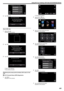 Page 203.
6Tap “EXECUTE”.
.
Read a QR code.
1Read a QR code.
(Operation on this camera)
.
2Tap “YES”.
.
3Tap “OK”.
.
0Step 2-  E is displayed.
0 Set contents are saved.
Registering the access points (wireless LAN router) to this
unit
o Wi-Fi Protected Setup (WPS) Registration
1
Tap “MENU”.
(Operation on this camera)
.
0 The top menu appears.
2 Tap the “Wi-Fi” ( 0014) icon.
(Operation on this camera)
.
3Tap  001D on the lower right of the screen.
(Operation on this camera)
.
4Tap “COMMON Wi-Fi SETTING”....