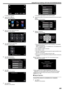 Page 209.
0The top menu appears.
2 Tap the “Wi-Fi” ( 0014) icon.
(Operation on this camera)
.
3Tap  001D on the lower right of the screen.
(Operation on this camera)
.
4Tap “COMMON Wi-Fi SETTING”.
(Operation on this camera)
.
5Tap “ACCESS POINTS”.
(Operation on this camera)
.
6Tap “ADD”.
(Operation on this camera)
.
7Tap “SEARCH”.
(Operation on this camera)
.
0 The search results appear on the camera’s screen.
8 Tap the name (SSID) of the desired access point from the list of search
results.
(Operation on this...