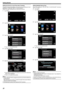 Page 22Setting the Clock to Local Time when Traveling
Change the date and time display to the local time by selecting your travel
destination in “AREA SETTING” of “CLOCK ADJUST”.
Restore the region settings after you returned from the trip.
1 Tap “MENU”.
.
2Tap “SETUP”.
.
3Tap “CLOCK ADJUST”.
.
0Tap  001F or  001E to scroll the screen.
4 Tap “AREA SETTING”.
.
5Select the area you are traveling to and tap “SAVE”.
.
0Time difference between the selected city and the GMT (Greenwich
Mean Time) is displayed.
0 Tap...