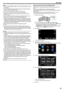 Page 45Memo : 
0When “TOUCH PRIORITY AE/AF” is set, “FOCUS” will be set to “AUTO”
automatically.
0 Tap the selected position (face/color/area) again to cancel the setting.
(Setting remains for registered faces.)
0 Tap on an unselected position (face/color/area) to reset.
0 If the camera loses track of a subject, tap the subject again.
0 Settings are canceled when zoom operation is performed. (“AREA
SELECT” only)
0 When “FACE TRACKING” is set after face registration, the blue frame
appears around the face with...