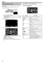 Page 74Playing Back Still Images
You can select and play back the recorded still images from an index screen
(thumbnail display).
0 The following is a screen of the model with the built-in memory.1
Open the LCD monitor.
.
0Check if the recording mode is  0011.
0 If the mode is  0010 video, tap  0010 on the recording screen to display the
mode switching screen.
Tap  0011 to switch the mode to still image. (You can also use the  0010/0011
button on this unit.)
2 Tap “