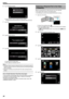 Page 846Tap “COMBINE SCENES”.
.
0This unit starts a search to detect seamless videos.
Combining cannot be performed if no seamless videos are found.
7 Tap “YES”.
.
8Tap the media to store to.
.
9Tap “YES”.
.
0Combining of the videos starts.
0 After videos are combined, tap “OK”.
Memo : 
0Seamless videos cannot be combined if there is not enough free space in
the built-in memory or SD card. Check the amount of remaining free spacebefore combining.
0 Seamless recording can be performed if the video recording...