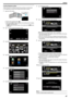 Page 87Creating Playlists by Date
Create a playlist by arranging multiple files according to recording date.
0 The following is a screen of the model with the built-in memory.
1
Open the LCD monitor.
.
0Check if the recording mode is  0010.
0 If the mode is  0011 still image, tap  0011 on the recording screen to display
the mode switching screen.
Tap  0010 to switch the mode to video. (You can also use the  0010/0011  button
on this unit.)
2 Tap “