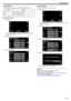 Page 115HDMI CONTROL
Sets whether to link operations with an HDMI-CEC compliant TV.
SettingDetailsOFFTurns off linked operations.ONTurns on linked operations.
Displaying the Item
1Tap “MENU”.
.
0When entering from the recording mode, tap “MENU” again as the
shortcut menu appears.
2 Tap “ Q
”.
.
3 Tap “HDMI CONTROL”.
.
FACTORY PRESET
Returns all the settings to their default values.
1Tap “MENU”.
.
0When entering from the recording mode, tap “MENU” again as the
shortcut menu appears.
2 Tap “ Q
”.
.
3 Tap “FACTORY...