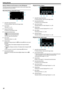 Page 18Names of Buttons and Functions on the LCD Monitor
The following screens are displayed during the video and still image modes,
and operate as the touch screens.
Recording Screen (Video/Still Image)
.
1 Video/Still Image Mode Button
0 Switches between video and still image modes.
2 Zoom Button
“Zooming” ( A p. 27)
3 Playback Mode Button
0 Switches to the playback mode.
4 Recording Start/Stop Button
0 6 : Video Recording Start Button
0 7 : Video Recording Stop Button
0 Q : Still Image Recording Button
5...