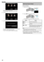 Page 50.
0A  appears on the selected person.
0 To remove  A from a person, tap on the person again.
6 Tap “SET”.
.
7Tap “YES”.
.
0Tap “YES” to delete the face information of the selected person.
0 Tap “NO” to return to the previous screen.
0 Tap “OK” when the deletion complete screen appears.
Reducing Camera Shake
When the image stabilizer is set, camera shake during video recording can
be effectively reduced.1 Open the LCD monitor.
.
2Press the  a button to change the setting.
.
0 The setting of image...