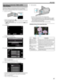 Page 51Recording at Intervals (TIME-LAPSERECORDING)
Enables the changes of a scene that occur slowly over a long period to be
shown within a short time by taking frames of it at a certain interval.
This is useful for making observations such as the opening of a flower bud.1 Open the LCD monitor.
.
0Check if the recording mode is  A.
0 If the mode is  B still image, tap  B on the recording screen to display
the mode switching screen.
Tap  A to switch the mode to video. (You can also use the  A/B  button
on this...