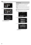 Page 680
.
5Tap “SET”.
.
6Tap “EXECUTE” to confirm the deletion.
.
0After deleting is complete, tap “OK”.
0 To cancel the deletion, tap “QUIT”.
Protecting Files
Prevent important videos/still images from being deleted accidently by
protecting them.
“Protecting/Releasing Protection of the Currently Displayed File” ( A  p. 68)
“Protecting/Releasing Protection of Selected Files” ( A p. 69)Caution : 
0
When the recording media is formatted, even the protected files will be
deleted.
Protecting/Releasing Protection...