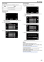 Page 111HDMI CONTROL
Sets whether to link operations with an HDMI-CEC compliant TV.
Setting Details
OFF Turns off linked operations.
ON Turns on linked operations.Displaying the Item
1
Tap “MENU”.
. 0
When entering from the recording mode, tap “MENU” again as the
shortcut menu appears.
2 Tap “ Q”.
. 3
Tap “HDMI CONTROL”.
. FACTORY PRESET
Returns all the settings to their default values.
1
Tap “MENU”.
. 0
When entering from the recording mode, tap “MENU” again as the
shortcut menu appears.
2 Tap “ Q”.
. 3
Tap...