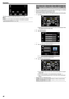 Page 60.
“Operation Buttons for Still Image Playback” (
A p. 59)
Memo :  0
Effects can be added to the transitions in slideshow playback.
“ SLIDE SHOW EFFECTS ” ( A p. 101
) Searching for a Specific Video/Still Image by
Date
When 

there is a large number of recorded videos and still images, it is difficult
to look for the desired file from the index screen.
Use the search function to find the file you want.
You can search and play videos or still images according to recording dates.
1 Tap “MENU”.
. 0
Searching...