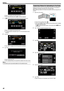 Page 68.
0
When “A” is tapped, the start point is set.
0 After setting the start point, tap d to continue playback.
7 Tap  e to pause playback at the desired end point, then tap “B”.
. 0
When “B” is tapped, the end point is set.
0 To reset the start or end point, tap “A” or “B” at the desired scene
(position).
8 Tap “SET”.
. 0
When “SET” is tapped, the trimming area is confirmed.
9 Tap “YES”.
. 0
After copying, tap “OK”.
0 When copying finishes, the copied file is added to the index screen.
Memo :  0
The...