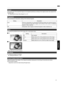 Page 51Aspect
The screen size of the projected image can be adjusted optimally according to the original screen size (aspect) that
has been input. Æ “Adjusting the Screen Size (Aspect)”  （p. 31）Progressive
For converting the interpolation setting of the interlaced signals. Setting
Description
Auto Performs interpolation by automatically detecting whether the interlaced signals
are converted from 24p video images, such as those in film movies, or interlaced
signals of video materials.
Off Interpolates video...