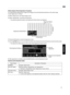 Page 55Whole Adjust (Pixel) Operation Procedure
For making general adjustments to slight color fringing in the horizontal/vertical directions of the video image.
A Set “Adjust Area” to “Whole”
B Select “Adjust Color” and “Adjust Pattern Color”
C Select “Adjust(Pixel)”, and press the [OK] button
0 The selected adjustment pattern and Adjustment (Pixel) window are displayed.
. D
Press the [OK] button to enter the Adjustment mode
E Use the [JKH  I
] keys to move and adjust the pixels in the vertical and horizontal...