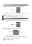 Page 30Retrieving an  adjustment  data

Press the [LENS MEMORY] button  to display “Lens Memory Select”
.MENU BACK
-----
-----
----- MEMORY2
-----
-----
-----
-----
-----
>>MEMORY1
Back
Operate
Select
Exit Lens Memory Select
Installation
You can also retrieve an
 adjustment data by selecting “Installation” “Lens Control”“Lens Memory Select”
from the  menu.

Select  the adjustment data to retrieve, and press the  [OK] button
The retrieved data is adjusted automatically.
If no adjustment data has been...