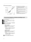 Page 44About gamma adjustment
When the gamma curve is a straight line:
The brightness and contrast of the video input will be
the  same as  that of the video output.
Area for which  the gamma curve  is above the straight
line (A):
Video output  appears brighter than the input.
Area for which the  gamma curve is below the straight
line (B):
Video output  appears darker than the input.
Area for which the  slope of the gamma curve  is steep
(midtone) (C):
The grayscale  range of the video output  becomes...