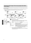 Page 46Reducing the  After ­image  of  Fast­moving  Images (Clear  Motion
Drive  (C.M.D.))
By  using  the  high­definition  image interpolation  technology developed by  JVC,  after­images  that  appear  in  fast­moving
scenes can be reduced.
This  option  is disabled  during PC signal  input, 3D signal  input, and when “2D to 3D conversion” is set to “On”.
For some scenes, interpolation may  cause distortion in the image.  In this case, set to “Off”.
.Intermediate Frame Generation
Intermediate Frame...