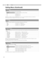 Page 304
30
Setting Menu (Continued)
Settings
z
ANormalB is suitable for normal circumstances but AAB, ABB or ACB can be selected according to your preference.
zThis setting can also be configured from the remote control. (pP16)
zThe horizontal and vertical directions are reversed when the image is flipped to the left or right, or flipped up or down.
zTo adjust, use still images with distinct outlines.
zAs the adjustments are minor, the effect may be difficult to see for some images.
zThis setting can also be...