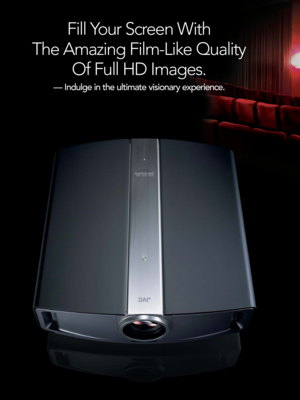 Page 3Fill Your Screen With 
The Amazing Film-Like Quality
Of Full HD Images. 
— Indulge in the ultimate visionary experience. 