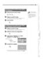 Page 8935
FRANÇAIS
Pour commencer Préparation FonctionnementRéglagesDépannage Autres
ASélectionnez le profil d’image
BRéglez la qualité d’image
CPour terminer
ARéglez la qualité d’image
BAffichez le menu de configuration
CSélectionnez “Réglages”  g “Profil 
mémoire”  g “Enreg. util. 1”
DEnregistrez le réglage
Enregistrement des pr ofils d’image définis 
par l’utilisateur
zVoir “Modification des valeurs par dé faut du profil d’image” pour les 
procédures de réglage de la qualité d’image. ( pP34 )
Enregistrement...