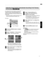 Page 31Adjusting Image Quality Automatically According to the Viewing
Environment 

By configuring “Environment Setting” according to the
viewing environment, image quality adjustment and
correction according to environmental differences are
performed automatically to minimize any influence on the
image quality.
“Environment Setting” is applied separately from the
individual image adjustment settings (p. 49).
Projector Viewer Viewing 
DistanceScreen Size Screen - Front View -
Press the [MENU] button to...