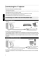 Page 22Connecting the Projector
Do not turn on the power until connection is complete.
The connection procedures differ according to the device used. For details, please refer to the instruction manual
of the device to be connected.
This projector is used for projecting images. To output the audio of connected devices, please connect a separate
audio output device, such as an amplifier or speaker.
The images may not be displayed depending on the devices and cables to be connected.
Use only HDMI cables (sold...